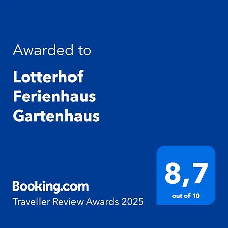 Lotterhof Gartenhaus Apartamento *